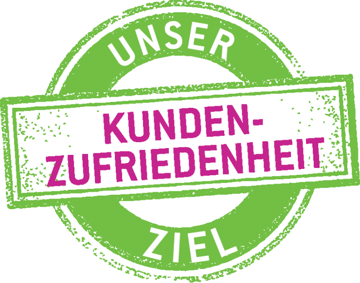 Kundenzufriedenheit Stempel